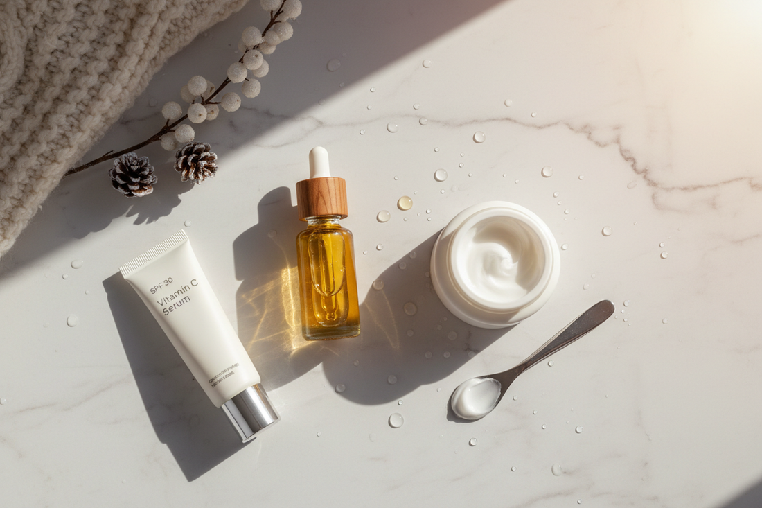 Vitamin C serum (Early-Winter Edition): Brighten, defend, and keep makeup smooth without sting