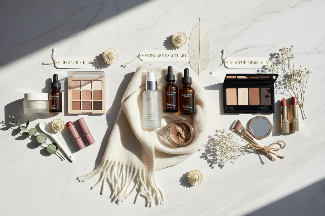 Beauty gift sets (Early-Winter Edition): Hydration + soft color bundles they’ll finish by spring