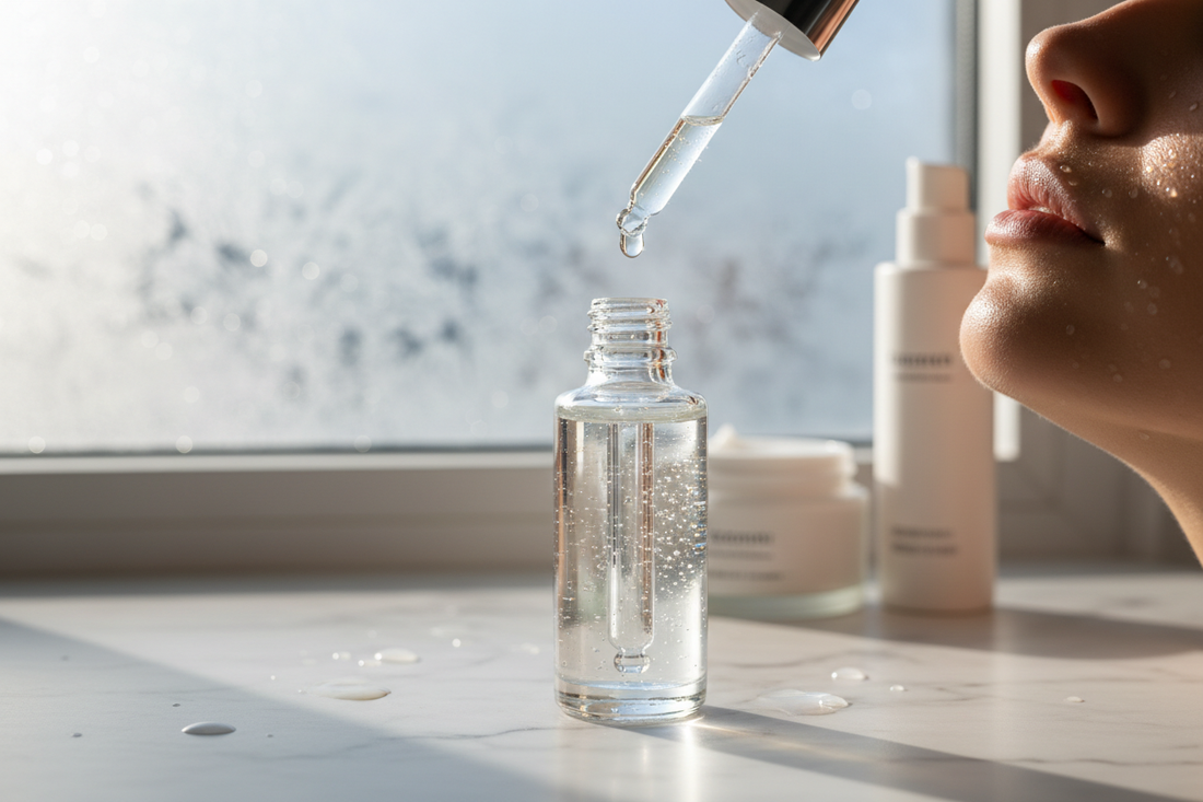 Hyaluronic acid serum — Early-Winter Edition: Hydration that doesn’t feel sticky or evaporate