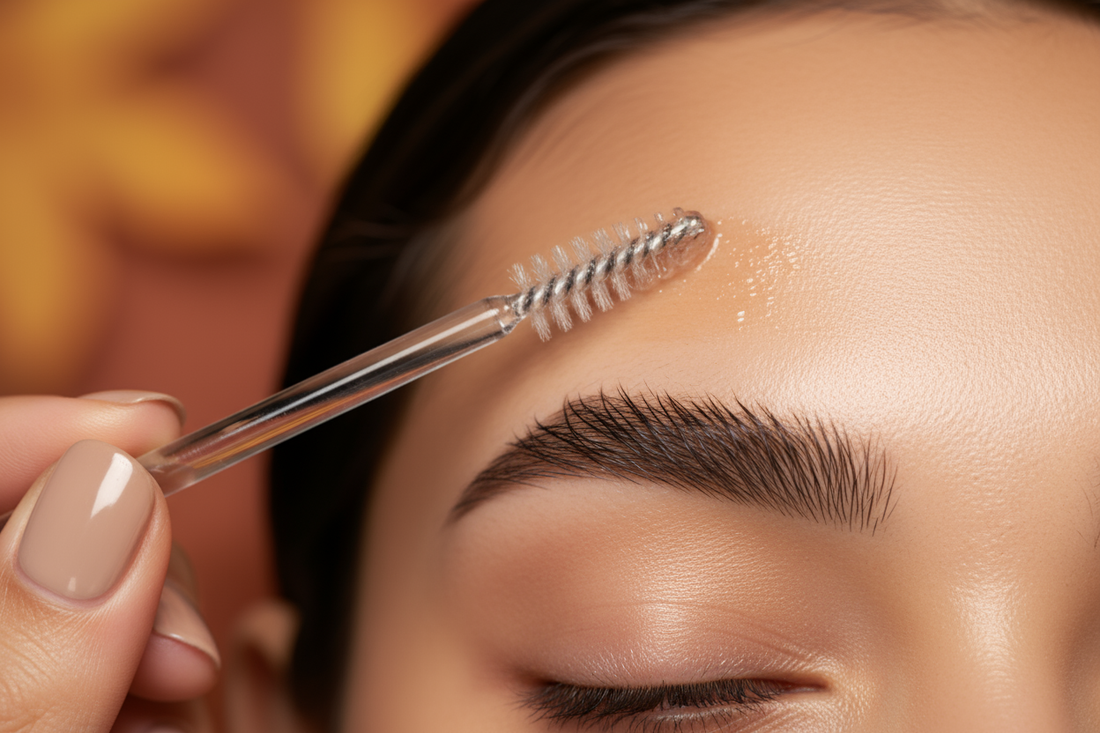 Brow gel (Late-Fall Edition): Flexible, clean hold that frames your face without flakes