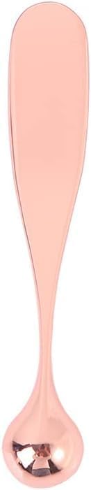 Eye Cream Spoon, Cosmetic Spatulas Eye Roller Massage Stick Eye Cream Applicator Eye Massage Tool Skin Care Tool for Women Creams Skin Care (Rose Gold)