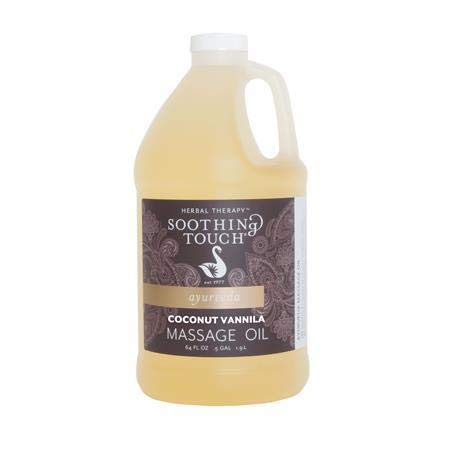 Soothing Touch W67357H Coconut Vanilla Oil, 1/2 Gallon