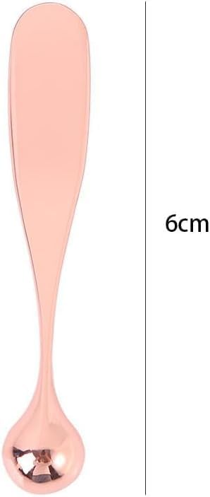 Eye Cream Spoon, Cosmetic Spatulas Eye Roller Massage Stick Eye Cream Applicator Eye Massage Tool Skin Care Tool for Women Creams Skin Care (Gold)