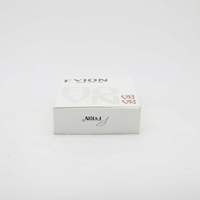 FVION Nano Glass Foot File with Bamboo Handle - Foot Scrubber Dead Skin Pumice Stone for Feet - The Ultimate Gentle Pedicure File Feet Callus Remover (Yellow)