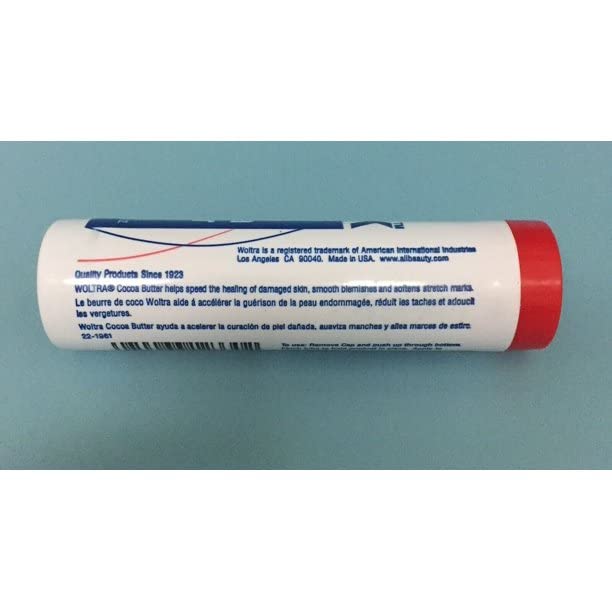 Woltra Cocoa Butter Stik 1 OZ (Pack of 2) by A.I.I. CLUBMAN