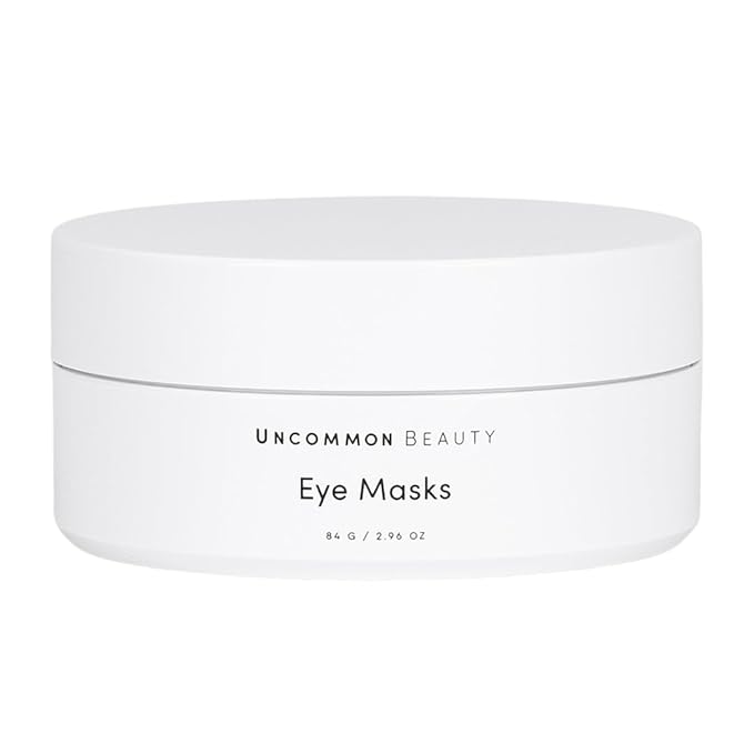 Eye Masks - Softening and Smoothing Under Eye Masks - All Skin Types, Vegan, Cruelty Free, Fragrance Free, 30 Count