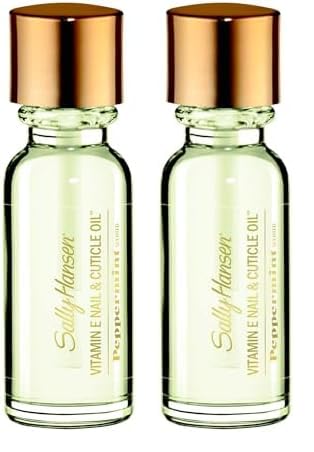 Sally Hansen Vitamin E Nail and Cuticle Oil, 0.45 Fl Oz, Packaging may vary (Pack of 2)