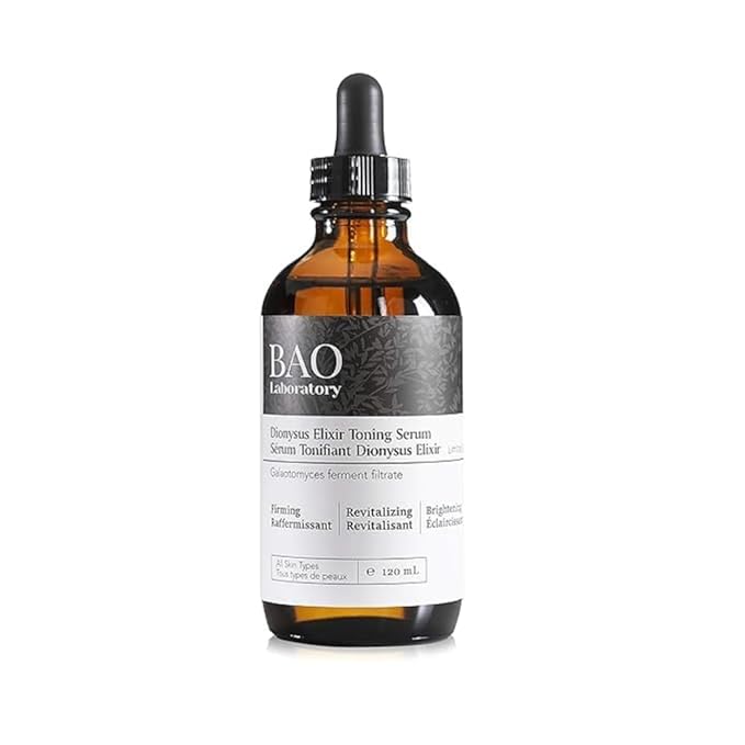 Dionysus Elixir Toning Face Serum | Galactomyces and Vitamin C | Face Serum For Wrinkles, Acne Scars & Fine Lines | Ideal Vitamin C For All Types Of Skin (120 ML)