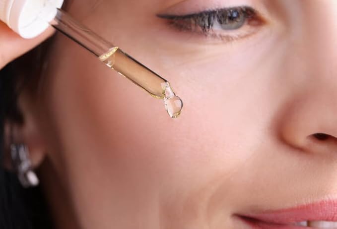 Organic Rose Oil | 100% Pure Infused Rose Oil for Face, Skin & Hair | Rose Oil Infused With Grapeseed Oil | Filtered & Natural Anti-Aging Moisturizer