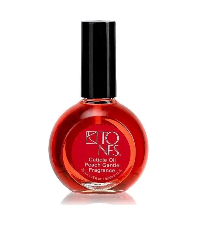 TONES Cuticle Oil - Peach (35 ml / 1.18 fl oz)