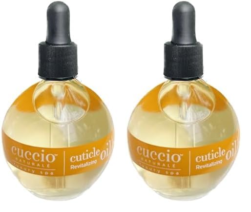 Cuccio Naturale Revitalizing- Hydrating Oil For Repaired Cuticles Overnight - Remedy For Damaged Skin And Thin Nails - Paraben/Cruelty-Free Formula - Milk And Honey - 2.5 Oz (Pack of 2)