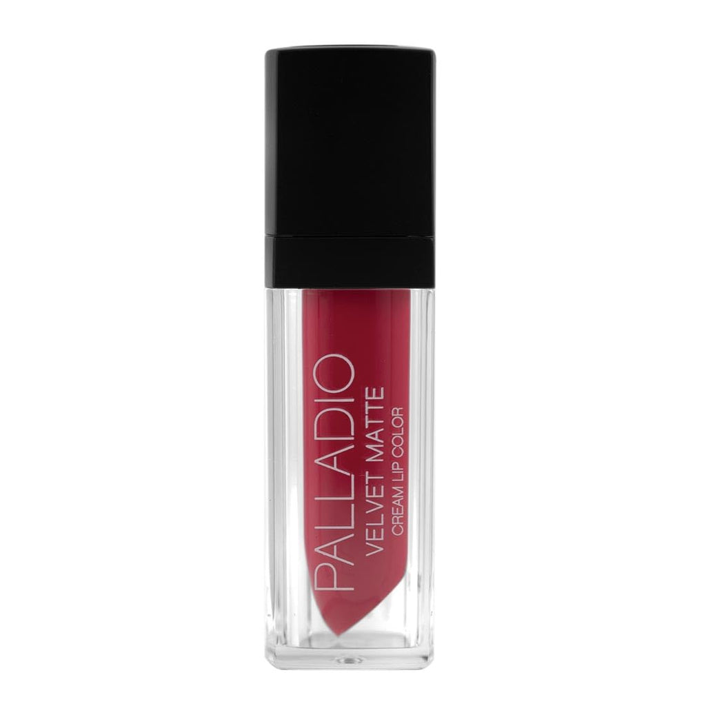 Palladio Velvet Matte Cream Lip Color, Brocade