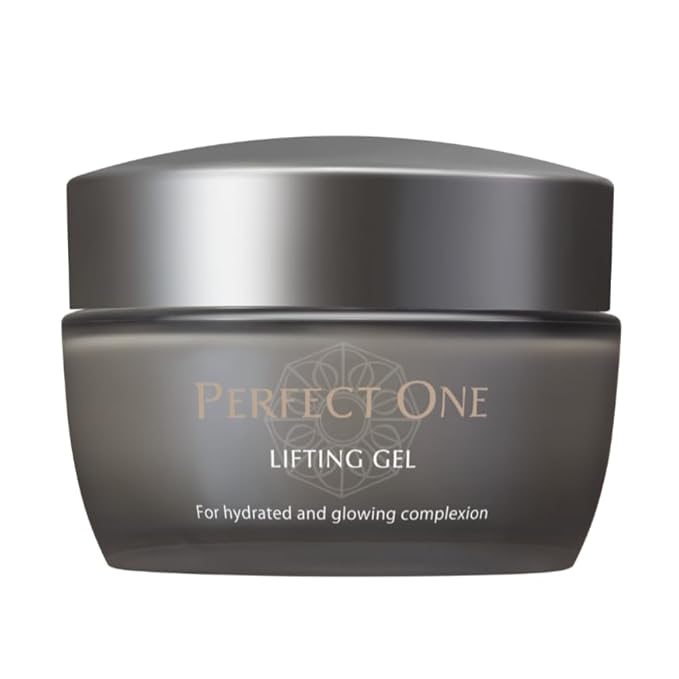 PERFECT ONE Lifting Gel: All-in-One Japanese Facial Cream with Niacinamide, Hyaluronic Acid, Retinol & Collagen. Replaces Serum, Moisturizer, Eye Cream, Primer & Mask, 1.76 oz (50 g)