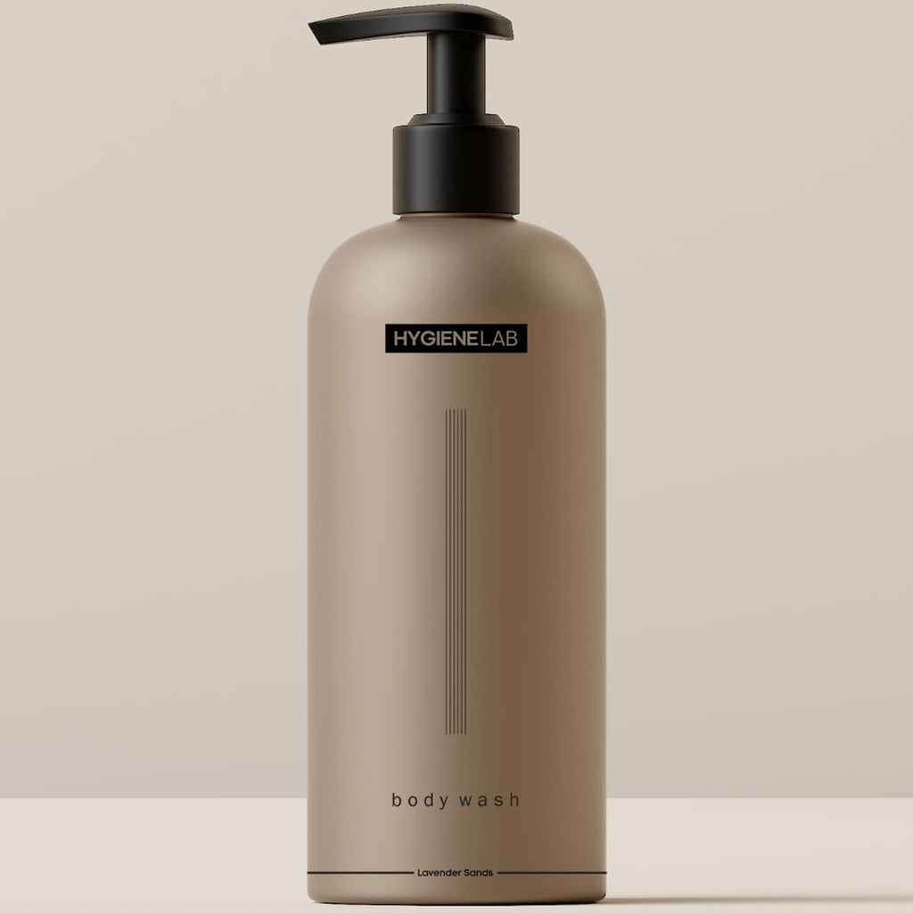 Mens Natural Body Wash - Ultra Hydrating, EWG Verified Clean Formula, Lavender Sands Scent, Sulfate-Free, Paraben-Free, Phthalates-Free, Gentle & Effective for Healthy Skin (10 oz)