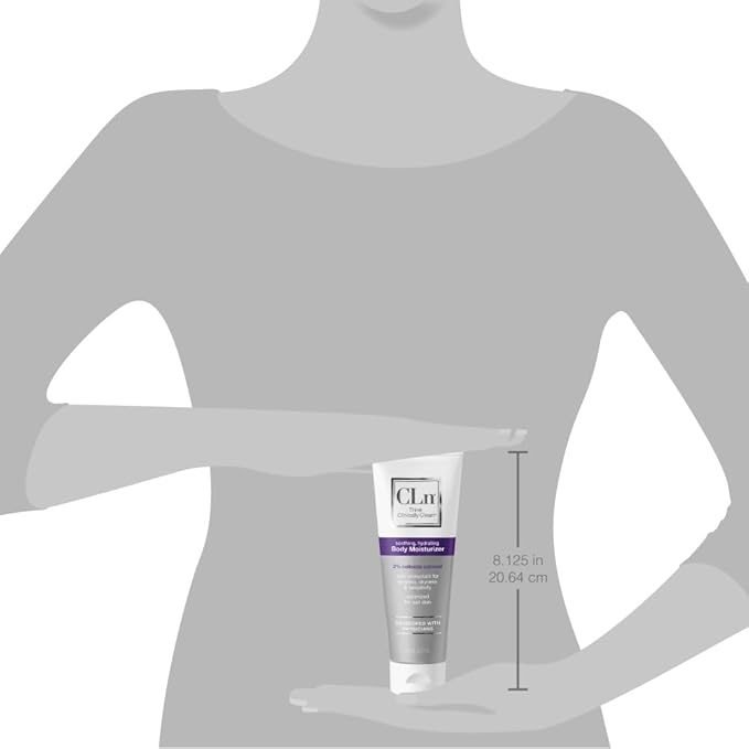 CLn® Body Moisturizer - A skin protectant delivering 2% Colloidal Oatmeal, Paraben-Free, Dye-Free & Fragrance-Free, 8 fl. oz.