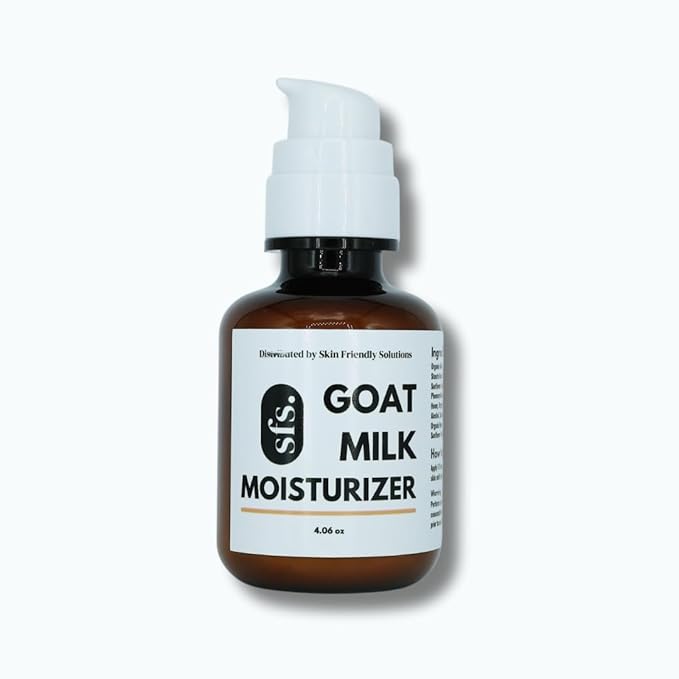 Goat Milk moisturizer face cream with Organic Honey, Aloe Vera and Coconut Oil - organic and all natural lotion goats milk lotion for women