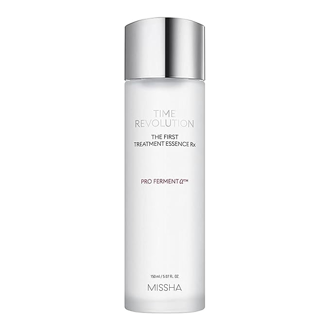 MISSHA Time Revolution The First Essence RX (4th Gen) 5.07 Fl oz/150ml, Korean Face Essence, Hydrating Facial Toner, Skin Smoothing & pH Balancing Toner for All Skin Types, Mother's Day Gifts