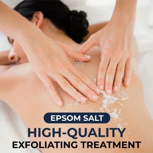 Frosty Dive Epsom Salt - Pure Epsom Salt Soak, Magnesium Sulfate USP, Fine Grain, Fragrance-Free, Soothing Bath Salts for Relaxation, Muscle Recovery, Sleep Support & Skin Care