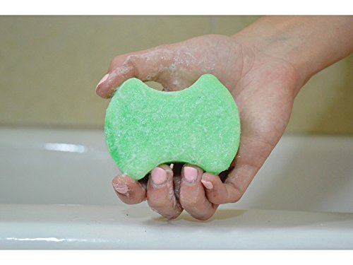 Spongables Pedi Scrub Foot Exfoliating 20+ Wash Sponge, Citron Eucalyptus, 3 Count