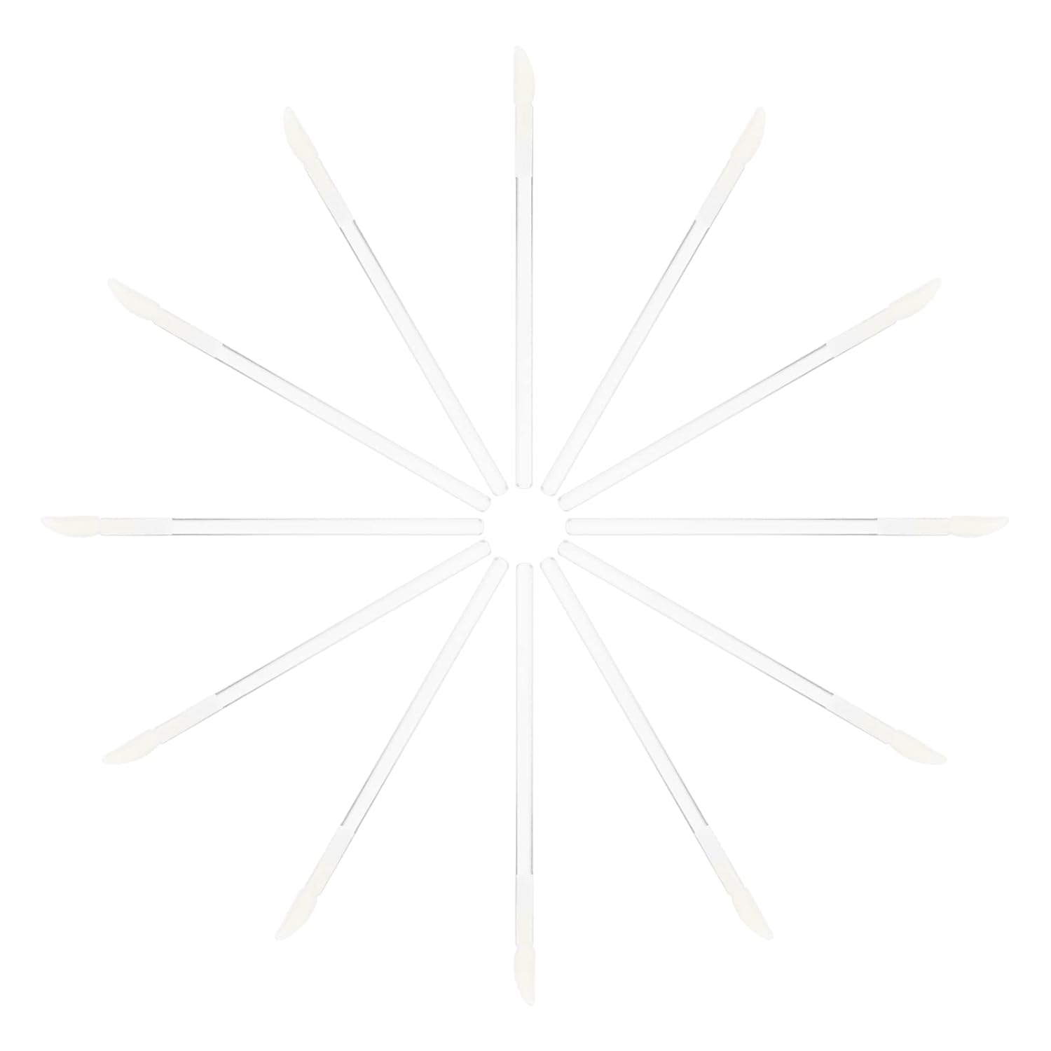 G2PLUS 200PCS Lip Gloss Applicators, Transparent Disposable Lip Brushes, Lipstick Gloss Wands Applicator Perfect Makeup Tool Kits