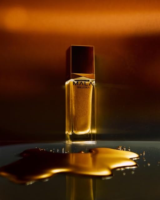 BRILLESKA Shimmering Oil by Aleska Genesis – Hydrating Glow Oil for Radiant Skin, Lightweight & Non-Greasy Body Highlighter