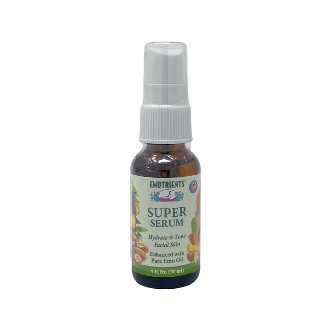 Montana Emu Ranch - Super Serum 1 Ounce Spray Bottle - Enhanced with Pure Emu Oil