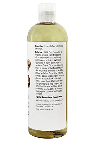 Birsppy Now Foods Almond Oil 16 oz. and Castor Oil 16 oz