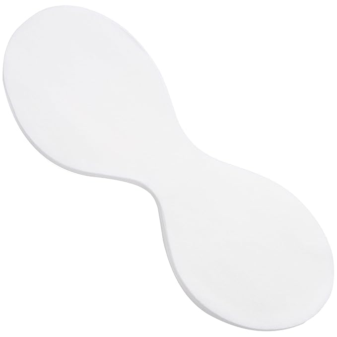 50 Sheets Disposable Eye Care Mask, Non-Woven Cotton Eye Pads for DIY Skincare, Clear Eye Mask Paper Beauty Sheets for Beauty Salon & Home Spa Use