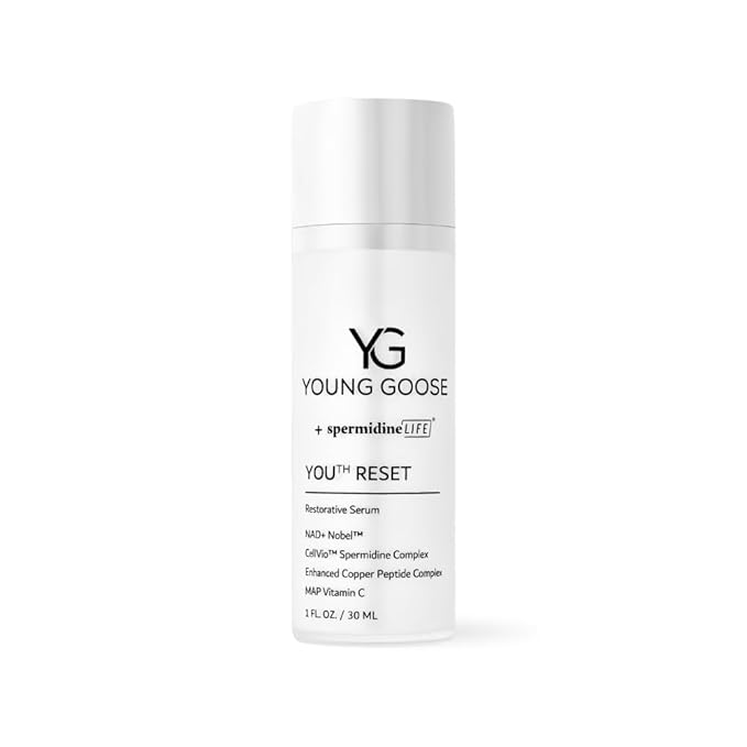 Young Goose, Youth Reset Serum | Cellular Regeneration and Repair | Improves Skin Texture | Promotes Skin Luminosity and Vibrancy - Large Size 30ml