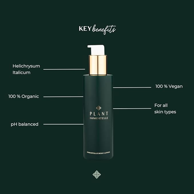 Natural & Organic Body Lotion for women - Smoothes, Hydrates & Revitalizes Tired Skin - Retinol Body lotion for dry skin – Great for sensitive skin- with Helichrysum Italicum, Bukuchiol, Coenzyme Q10