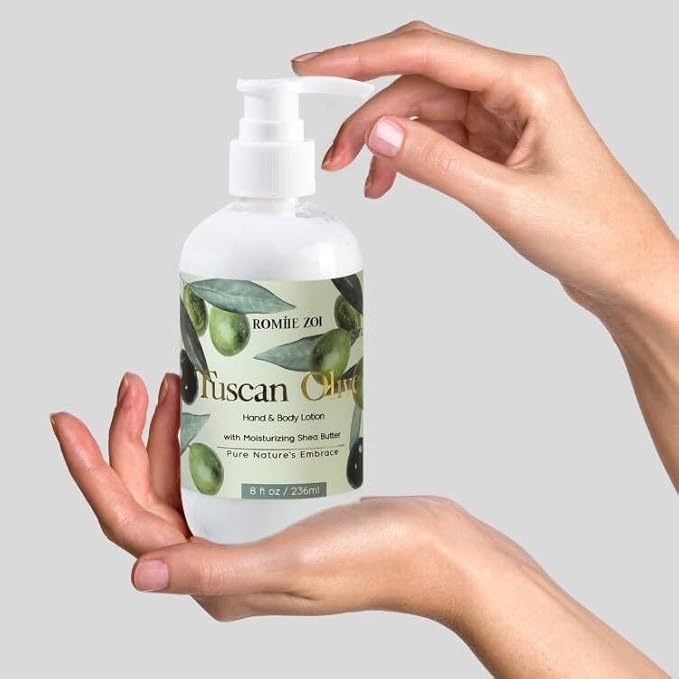Daily Hand & Body Lotion with Moisturizing Shea Butter - Tuscan Olive - 236 ML / 8 FL OZ