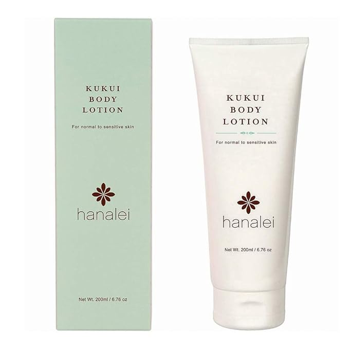 Hanalei Kukui Body Lotion 200ml and Face Moisturizer with SPF 50 Mineral Sunscreen 1.7 Oz - Cruelty Free (2-Pack Bundle)