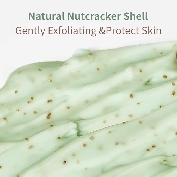 Crema de aguacate Ice Cream Body Facial Scrub - Exfoliante corporal natural y exfoliante facial - Exfoliante facial de aguacate exfoliante de azúcar - Lavado facial exfoliante - Organic -Coreano