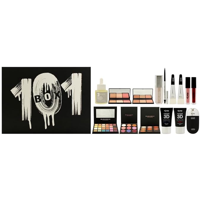 Klara 101 Box For The Ultimate Transformation Makeup & Skincare Bundle