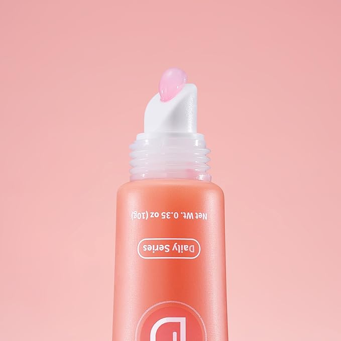 Lip Glowy Balm Cherry Blossom, Lip Staff enriched with Shea Butter, Wolfberry Extract & Hyaluronic Acid Complex, Gloss Finish - Light Weight with Shea Butter