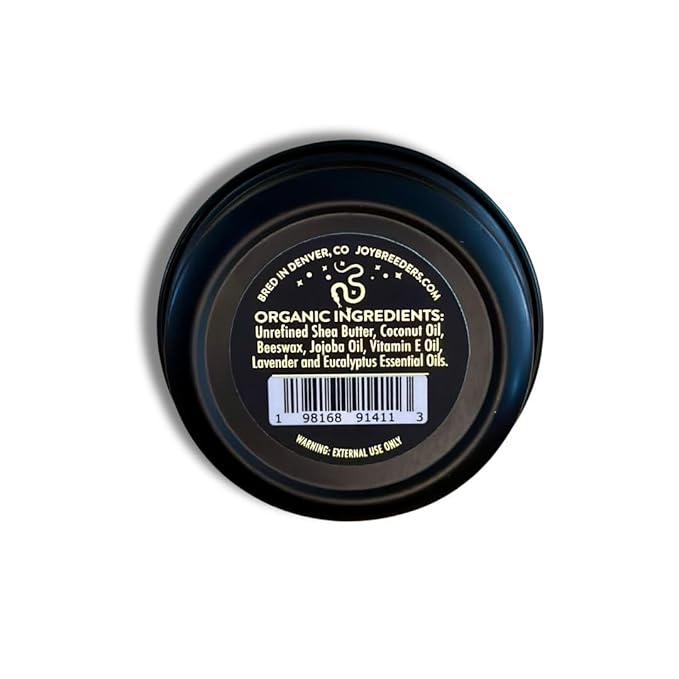 Moist Shea Butter Cream | Lavender & Eucalyptus | SMALL (1oz) | Organic Body Butter | Hand & Body Moisturizer | Clean Skincare | Aids Dry Skin | Lasting Moisture | Rich & Velvety Texture