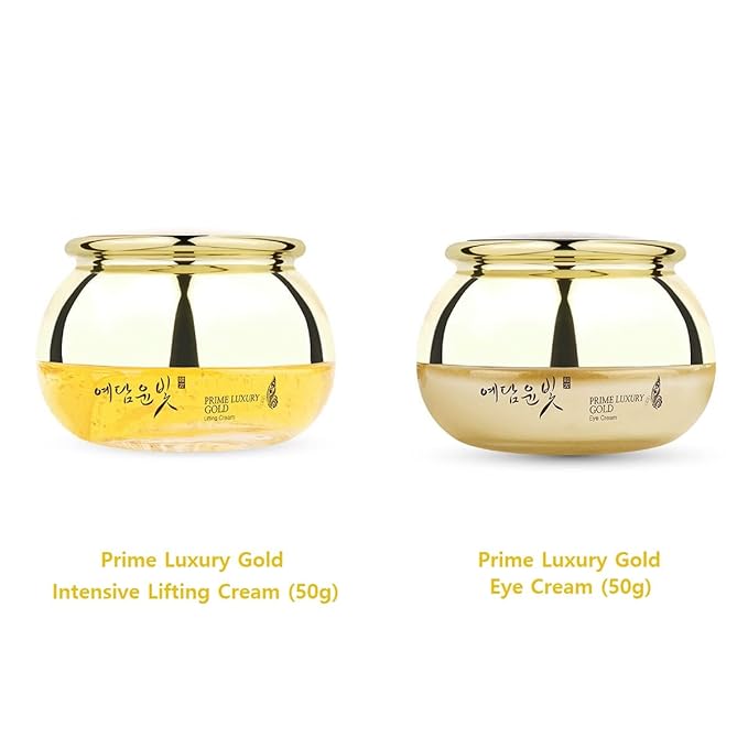 Premium Luxury Gold Women Facial Skin Care Set (7Pcs) Beauty & Personal Care, Nourishing And Moisturizing, Calming Korea Cosmetic for Yedam Yun Bit