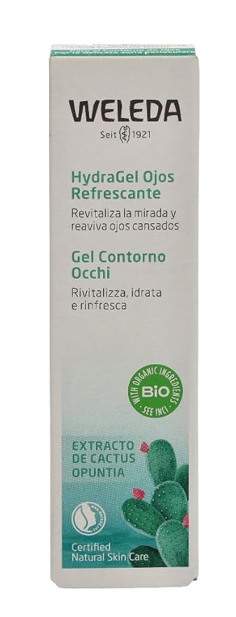 Weleda Sheer Hydration Eye Gel, Prickly Pear Cactus Extract, 0.34 Fluid Ounce