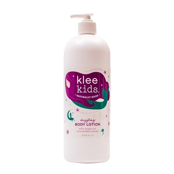 Luna Star Naturals Klee Kids Dazzling Body Lotion with Argan Oil and Honey (33.8oz)