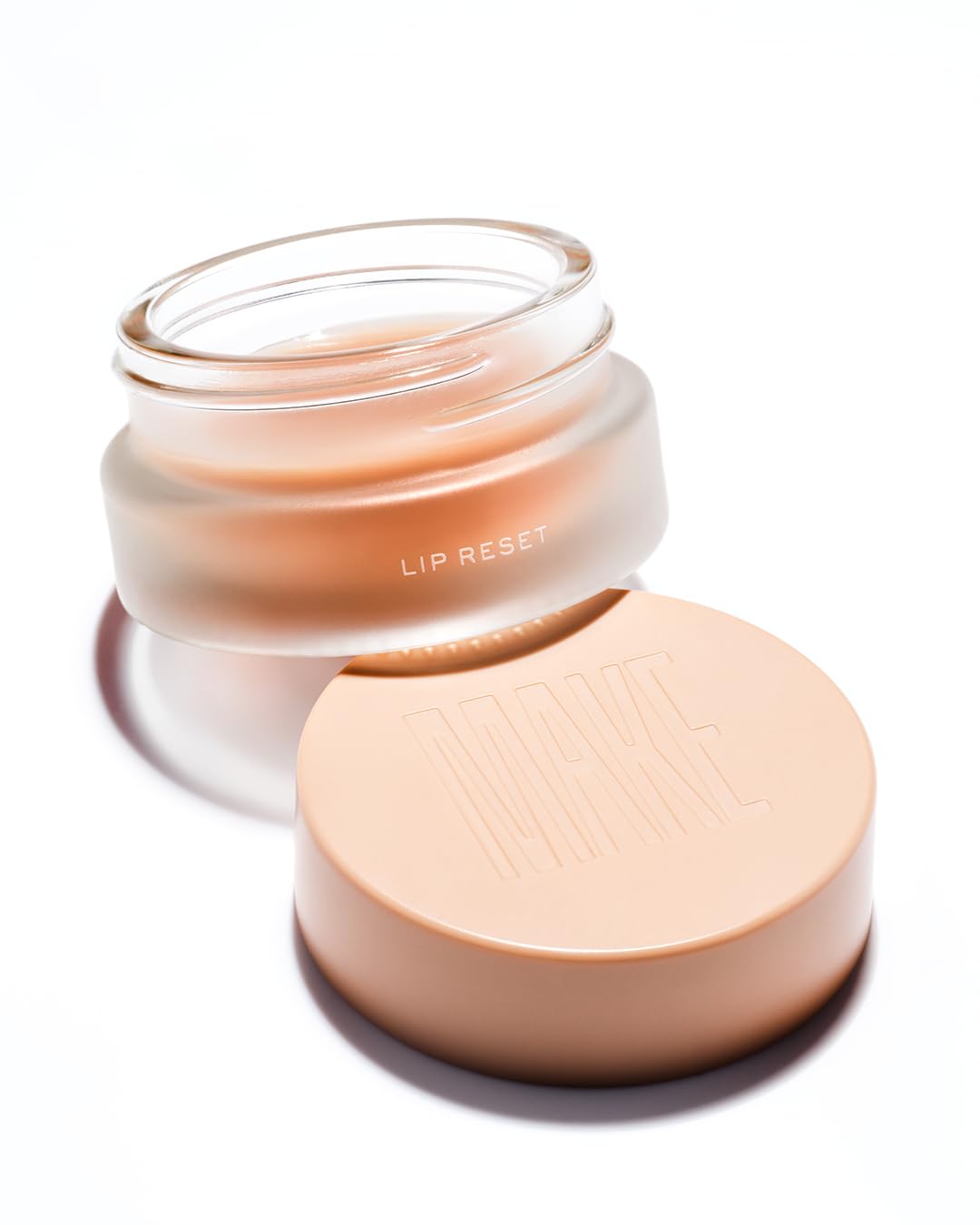 MAKE Beauty Lip Reset Overnight Lip Mask. Nourishing, Hydrating Lip Treatment for Dry, Flaky Lips. Plumps, Softens, and Smooths. Vanilla Veil Flavor