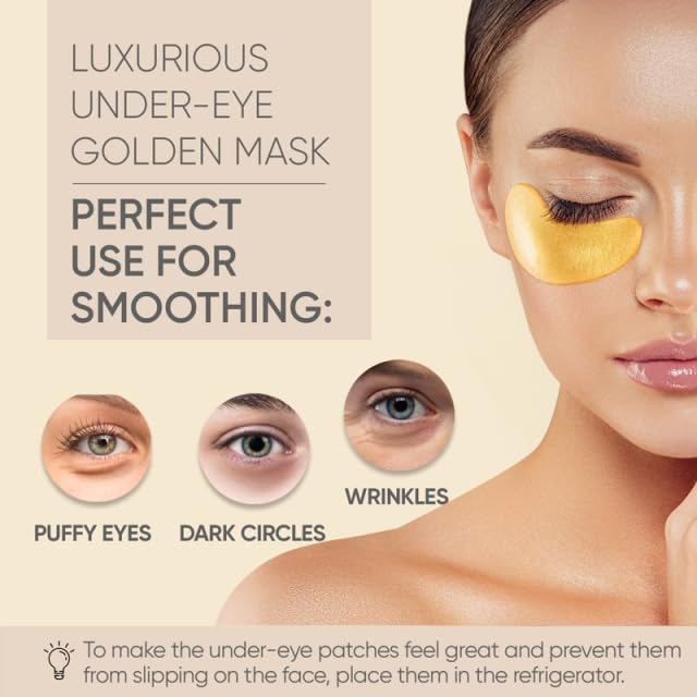 24K Gold Eye Mask 30 Pairs