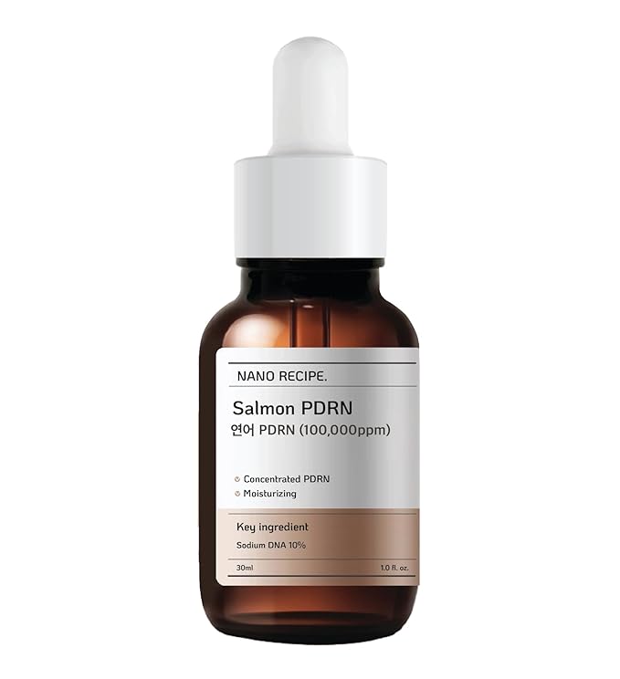 Salmon PDRN (Salmon DNA) Concentrate 100,000 ppm | Mix 1-2 Drops with Your Skincare | MTS Roller Ampoule