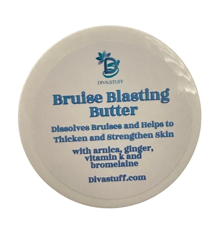 Diva Stuff New Improved Bruise Dissolving Cream With Arnica, Vitamin K, Bromelain and More