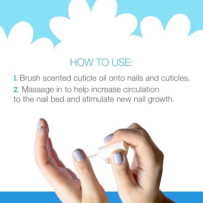 Flowery Jasmine Scented Cuticle Oil, 0.5 oz, 1 Pack