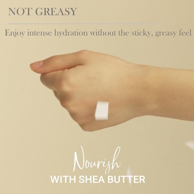 Organic Shea Butter Moisturizing Lip balm, Multi-purpose, Nourishing, Hydrating, Chemical-free, Non-toxic, Shea butter Scent (10, Grams), Dry Skin, Dryness, Korean