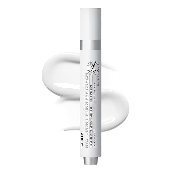 Hyaluron Lifting Eye Cream, Hyaluronic Acid, 5% arbutin, Niacinamide for Puffy Eyes, Dark Spot and Fine Lines, Hydrating Under Eye Bag, Korean Skin Care, 15ml, 0.5 fl. oz.