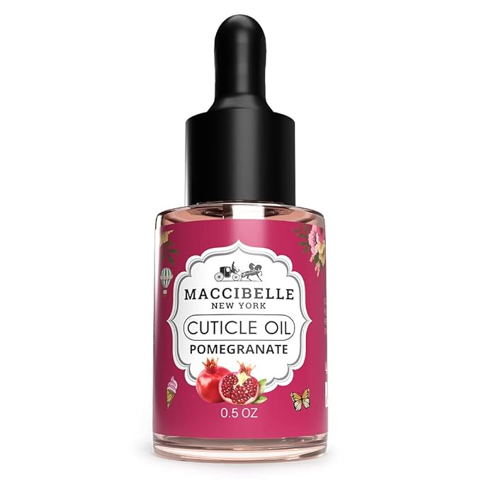 Maccibelle Cuticle Oil Pomegranate and Fig 0.5 oz Heals Dry Cracked Cuticles