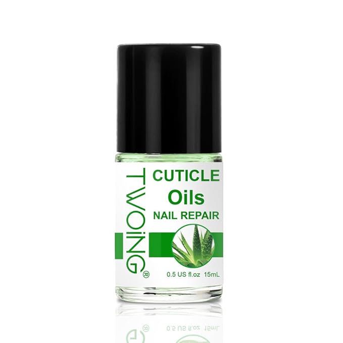 0.5FL.OZ Cuticle Oil, Nail Growth Oil Natural Aloe oil blended with jojoba oil, Vitamin E Nail Cuticle Oil for Repairs Cuticles Overnight Moisturizes and Strengthens Nails Cuticles