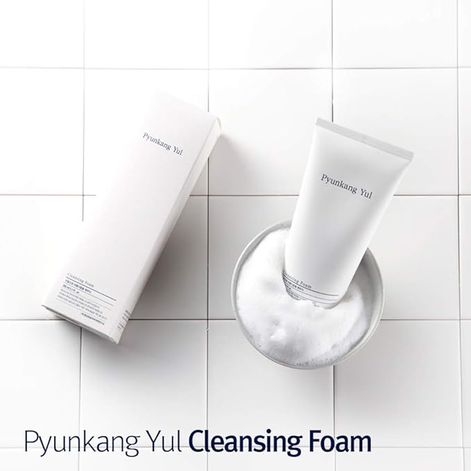 PYUNKANG YUL Cleansing Foam - Korean Facial Wash for All Skin Types - Zero-irritation Face Washer extracted from Coconut - Moisturized Skin & Creating Moisture Barrier after Cleansing - 5.1 Fl. Oz