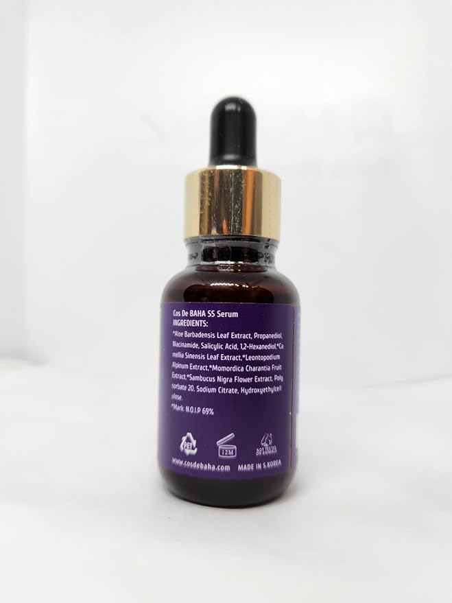 BHA 2% Pore Care Serum 30ml - Salicylic Acid Facial Serum - Gentle Exfoliating Formula - Hydrating Skin Texture Improvement - Blackhead Care - All Skin Types, 1 Fl Oz (30ml)